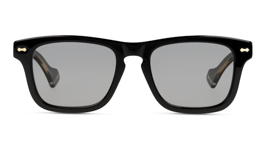 GG 0735S (002) Sunglasses Grey / Black