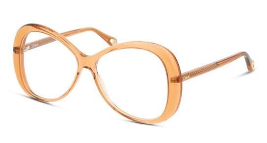 CH 0011O (Large) (001) Glasses Transparent / Orange