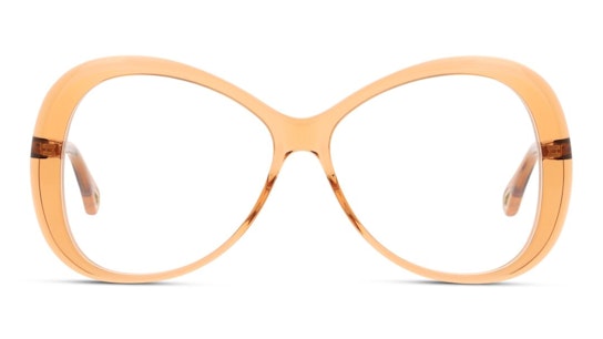 CH 0011O (Large) (001) Glasses Transparent / Orange