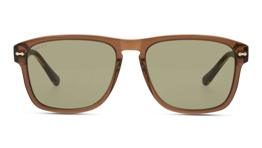 Gucci GG 0911S (003) Sunglasses Green / Brown