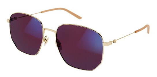Blue & Beyond GG 0396S (004) Sunglasses Pink / Gold