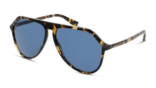 DG 4341 (314180) Sunglasses Blue / Tortoise Shell