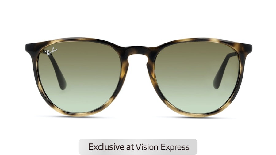 Ray-Ban Erika RB 4171 Sunglasses Green / Tortoise Shell
