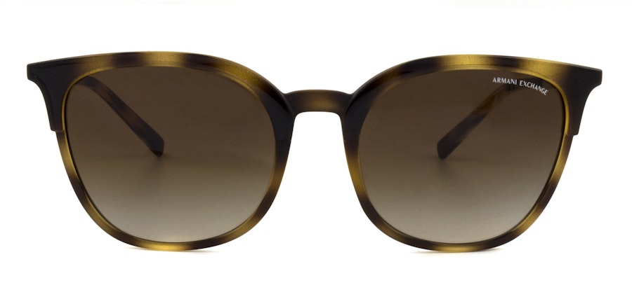 Armani Exchange AX 4091S Women's Sunglasses Brown / Tortoise Shell