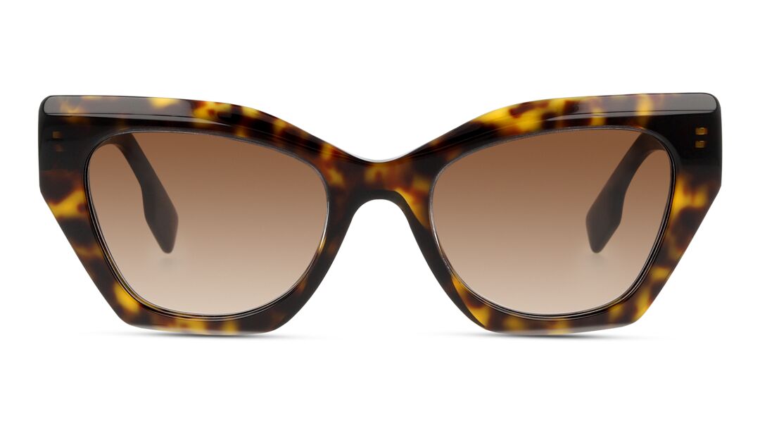 burberry sunglasses with logo on lens