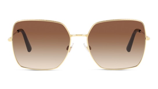 DG 2242 (41306) Sunglasses Brown / Gold