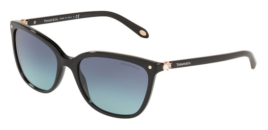 TF 4105HB (80019S) Sunglasses Blue / Black