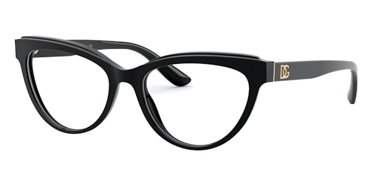 DG 3332 (501) Glasses Transparent / Black