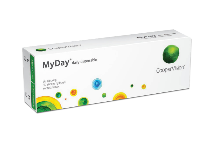 Angle_Left01 MyDay MyDay Daily Disposable (1 day) Daily 30 lenses per box, per eye