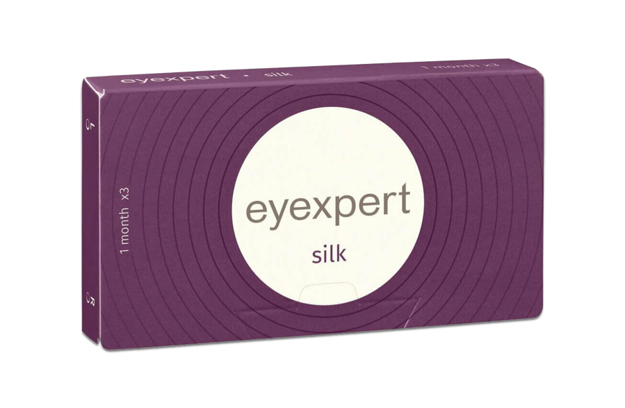 Angle_Left01 Eyexpert Eyexpert Silk Monthly 3 lenses per box, per eye