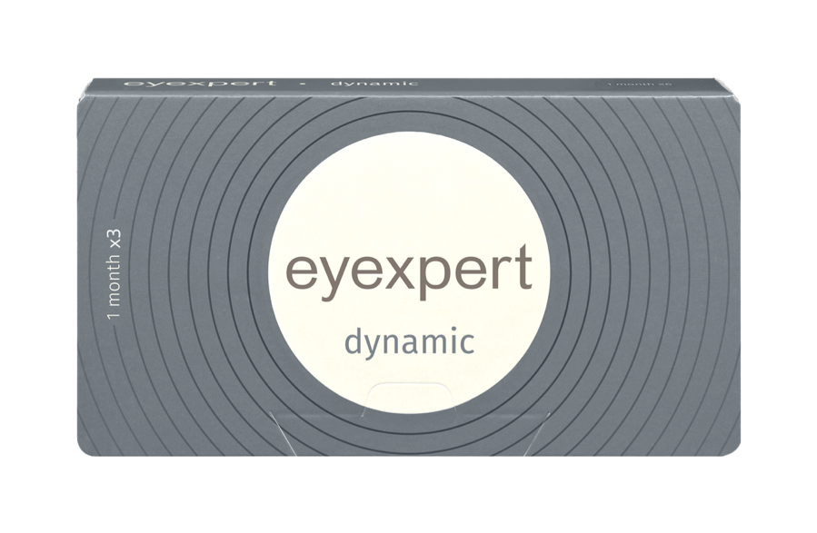 Front Eyexpert Eyexpert Dynamic Monthly 3 lenses per box, per eye