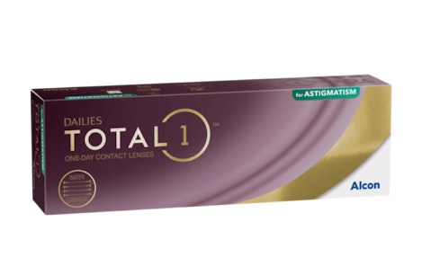 Dailies Total 1 Dailies Total 1 (1 day toric for astigmatism) Daily 30 lenses per box, per eye