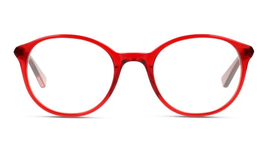 MN JF15 (RT) Glasses Transparent / Red
