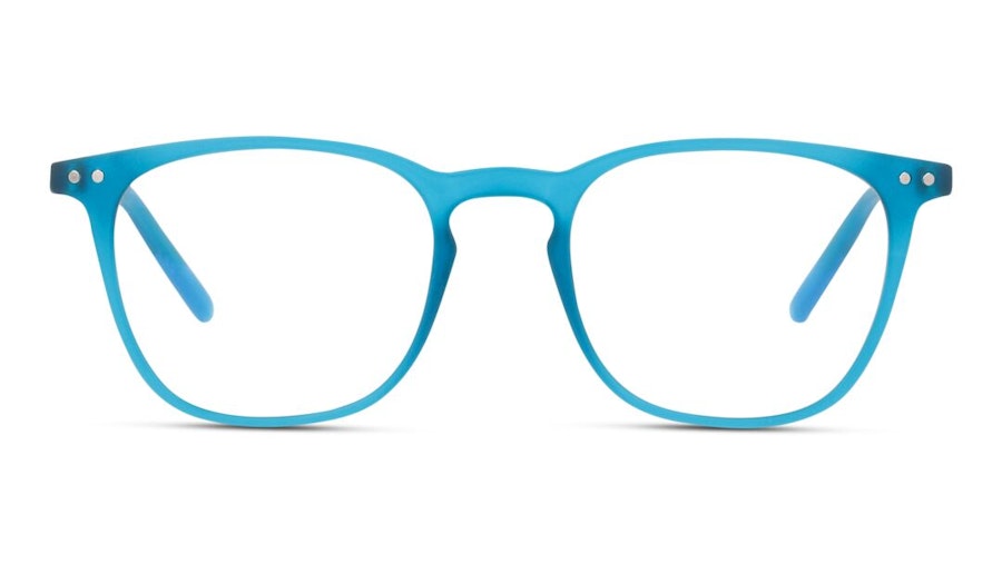 Vision Express (+1.50) IBLU02 MM00 Blue Light Filter Prescription Glasses Transparent / Turquoise +1.50