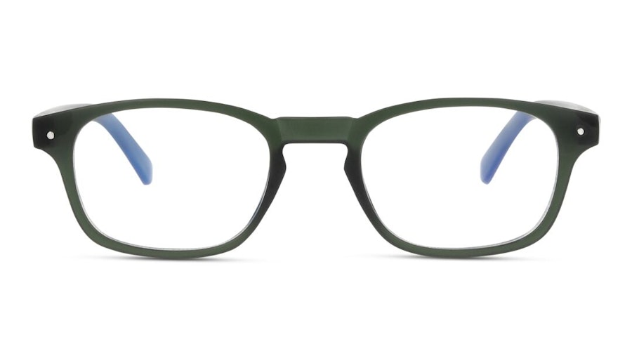 Vision Express LT03 EE Youth Blue Light Filter Non-Prescription Glasses Transparent / Green