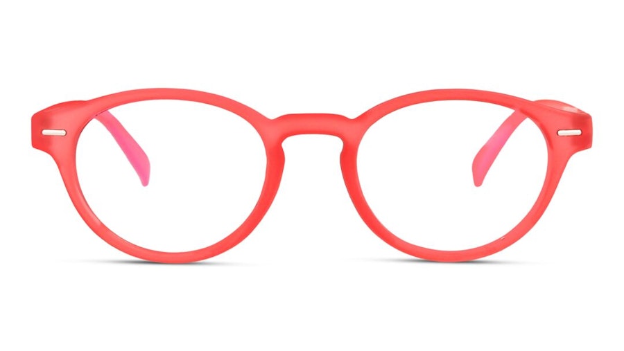 Vision Express LT04 RR Youth Blue Light Filter Non-Prescription Glasses Transparent / Red