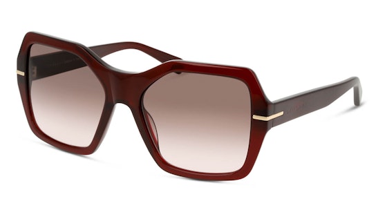 SY SF0009 (UUN0) Sunglasses Brown / Burgundy