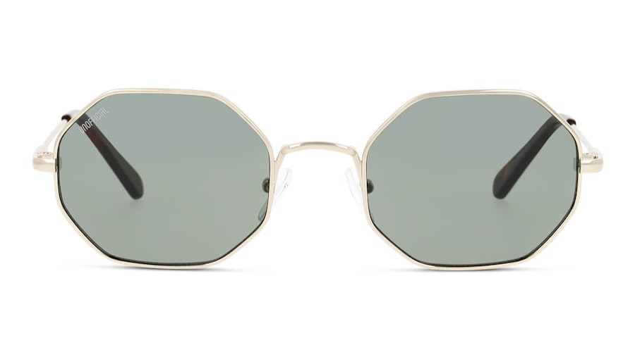 Unofficial UNSU0080 Unisex Sunglasses Green/Gold