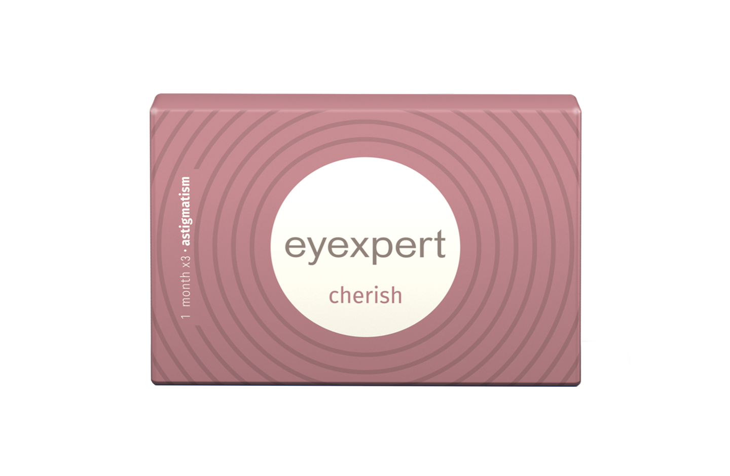 Front eyexpert Eyexpert Cherish (Toric for astigmatism) Monthly 3 lenses per box, per eye