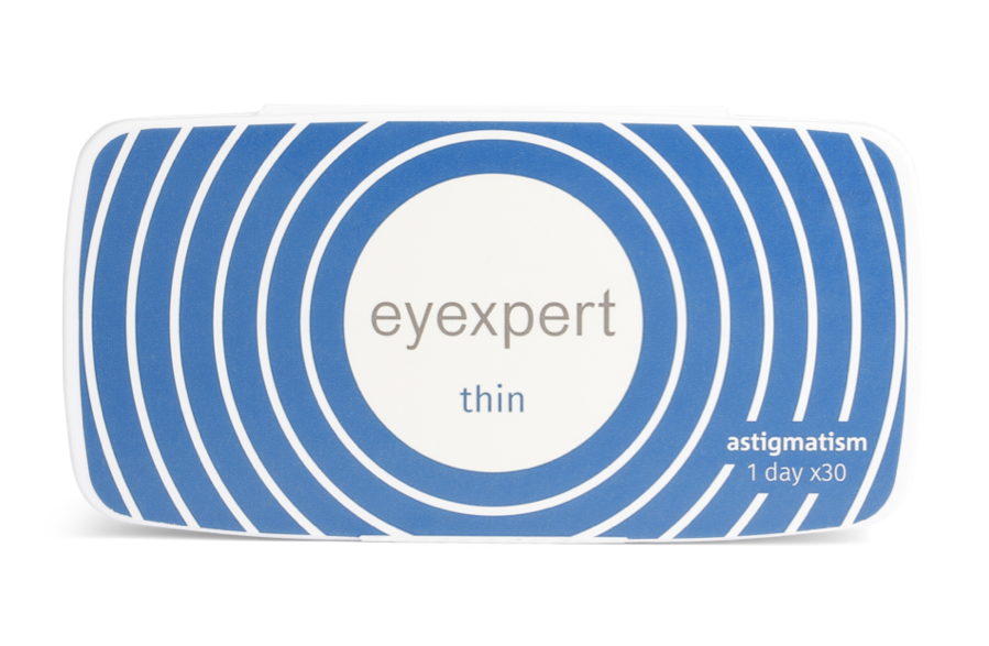 Front Eyexpert Thin (1 day toric for astigmatism)