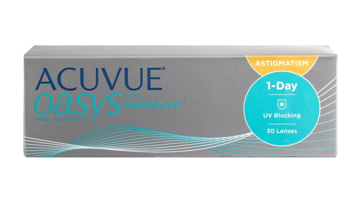 Buy Acuvue Oasys Daily Toric Lenses Online Vision Express   888290049561 FV 