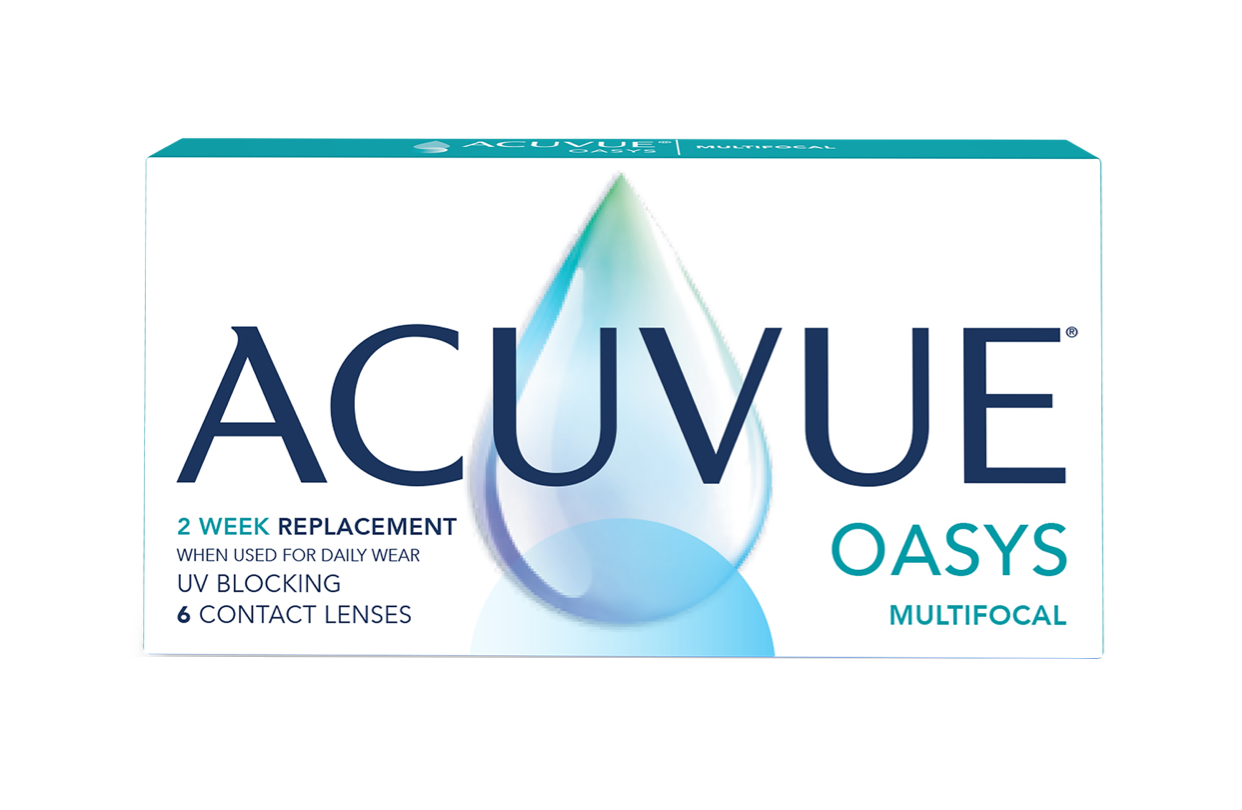 Front Acuvue Acuvue Oasys (Multifocal) Biweekly 6 lenses per box, per eye