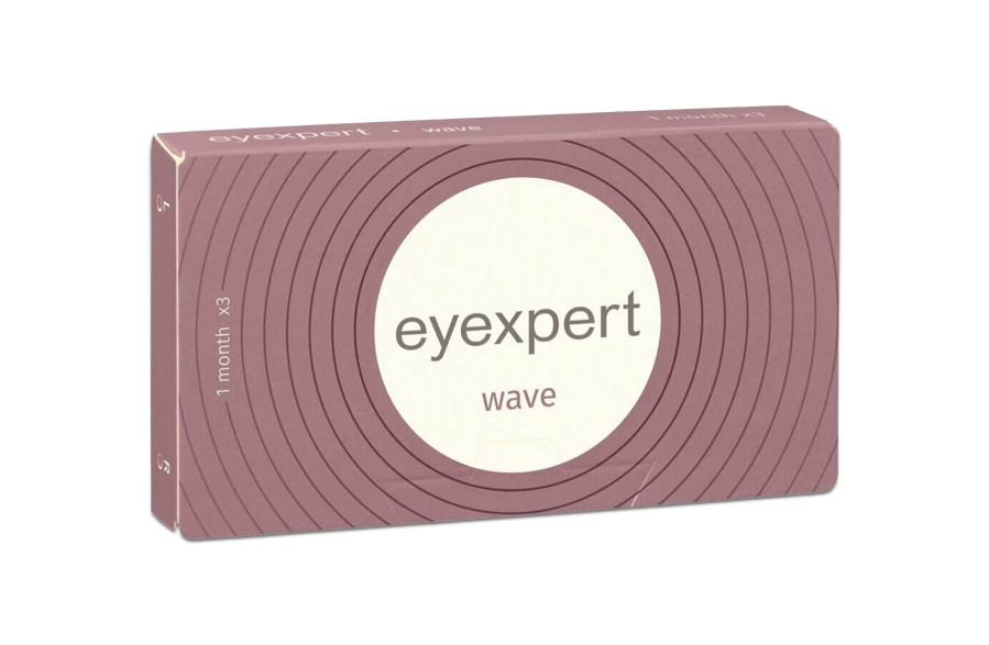 Angle_Left01 Eyexpert Eyexpert Wave Monthly 3 lenses per box, per eye