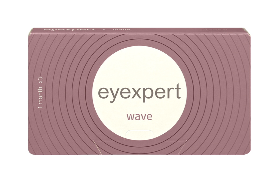 Front Eyexpert Eyexpert Wave Monthly 3 lenses per box, per eye