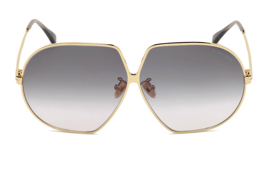 Tom Ford Tara FT 785 (28B) Sunglasses Grey / Rose Gold