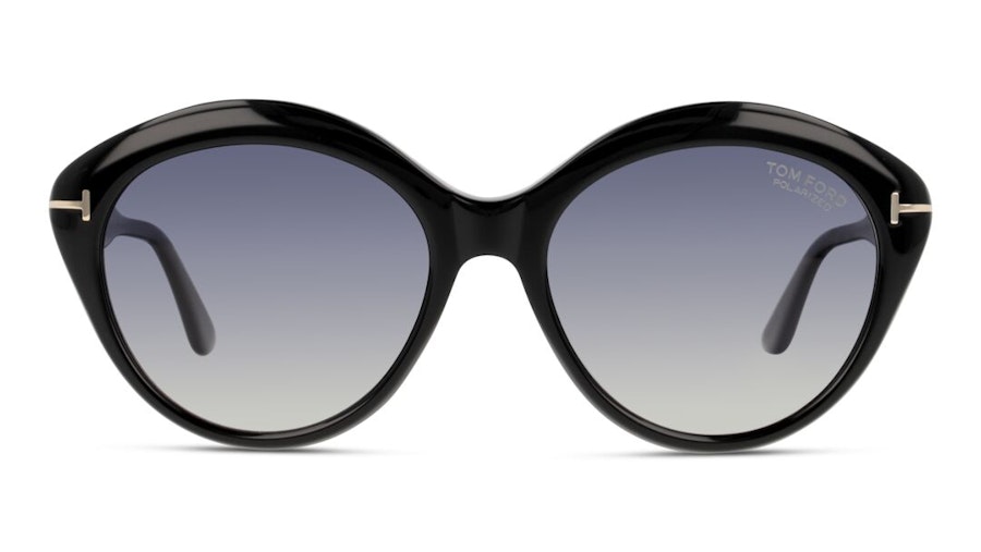 Tom Ford Fender FT 763 (01D) Sunglasses Grey / Black