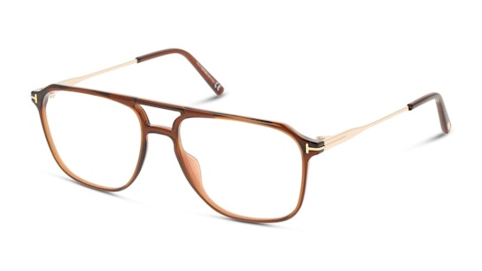 FT 5665-B (048) Glasses Transparent / Brown