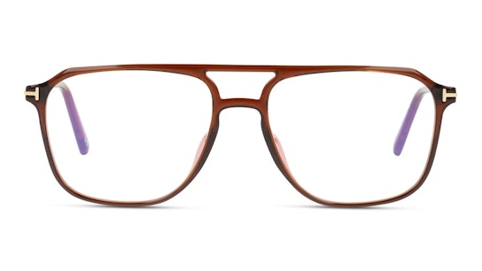 FT 5665-B (048) Glasses Transparent / Brown