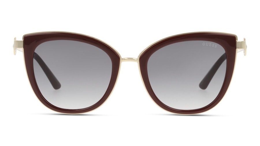 Guess GU 7768 Women's Sunglasses Grey / Burgundy
