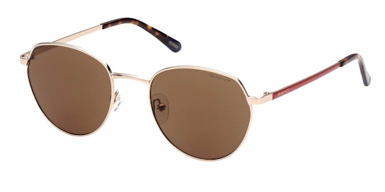 GA 7109 (32E) Sunglasses Brown / Gold