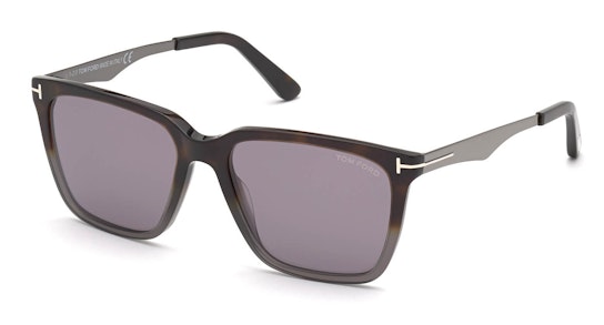 Garrett FT 862 (56C) Sunglasses Grey / Havana