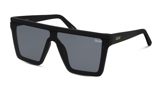 Hindsight QW-000311 (BLK/SMK) Sunglasses Grey / Black