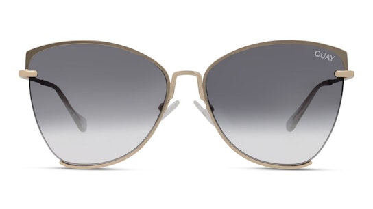 Dusk to Dawn QW-000412 (GLD/SMK) Sunglasses Grey / Gold