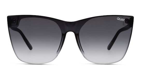 Come Thru QW-000609 (BLK/FADE) Sunglasses Grey / Black