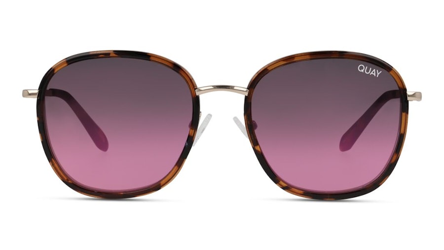 Quay Jezabell Inlay QW-000875 Women's Sunglasses Pink/Tortoise Shell