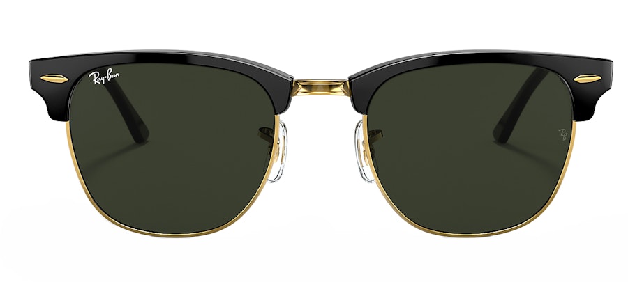 Ray-Ban Club Master RB 3016 Unisex Sunglasses Green/Black