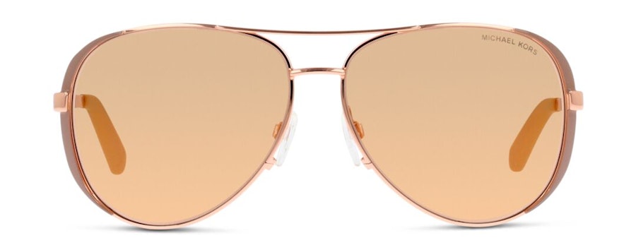 Michael Kors MK 5004 Women's Sunglasses Brown/Rose Gold