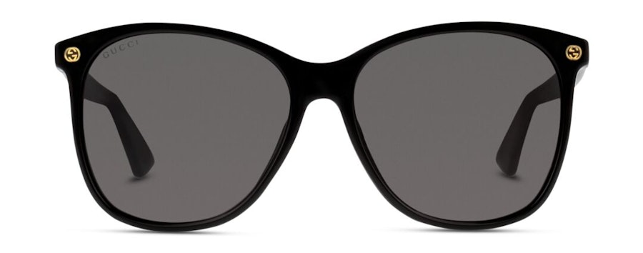 Gucci GG 0024S Women's Sunglasses Grey/Black