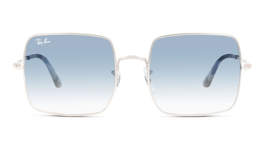 Ray-Ban Square RB 1971 Unisex Sunglasses Blue/Silver