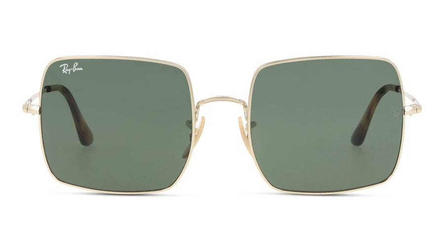 Ray-Ban Square RB 1971 Unisex Sunglasses Green/Gold