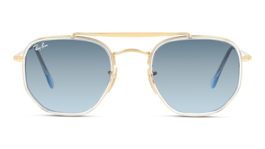 Ray-Ban The Marshal Ii RB 3648M Men's Sunglasses Blue/Gold