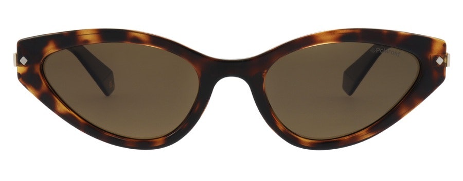 Polaroid Sleek Cat-Eye PLD 4074/S Women's Sunglasses Brown/Tortoise Shell