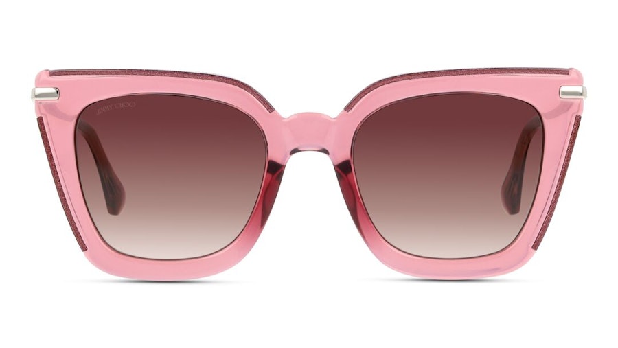 Jimmy Choo Ciara Women's Sunglasses Pink/Transparent