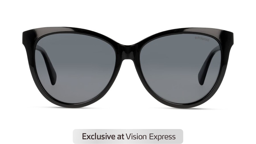 Polaroid PLD 6104/S Women's Sunglasses Grey/Black