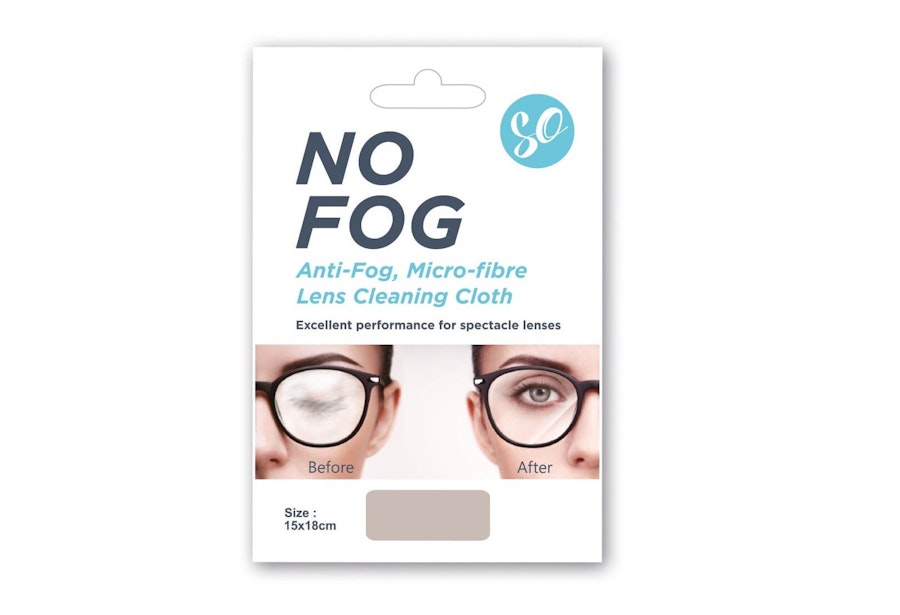 SO No Fog Microfibre Glasses Cleaning Cloth 