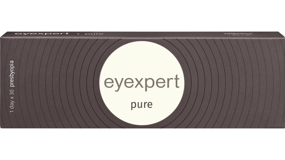 Front Eyexpert Eyexpert Pure (1 day multifocal) Daily 30 lenses per box, per eye